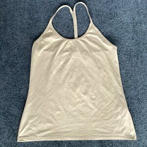 Nike Dri-Fit Gray Scoop-neck Racerback Singlet - Large